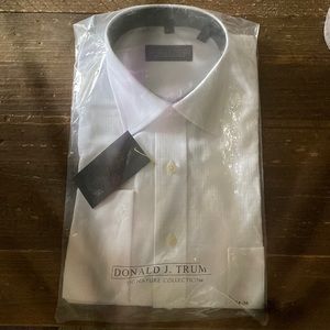 Donald J. Trump Signature Collection white dress shirt